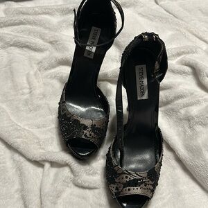 Steve Madden - Haadly Black Lace